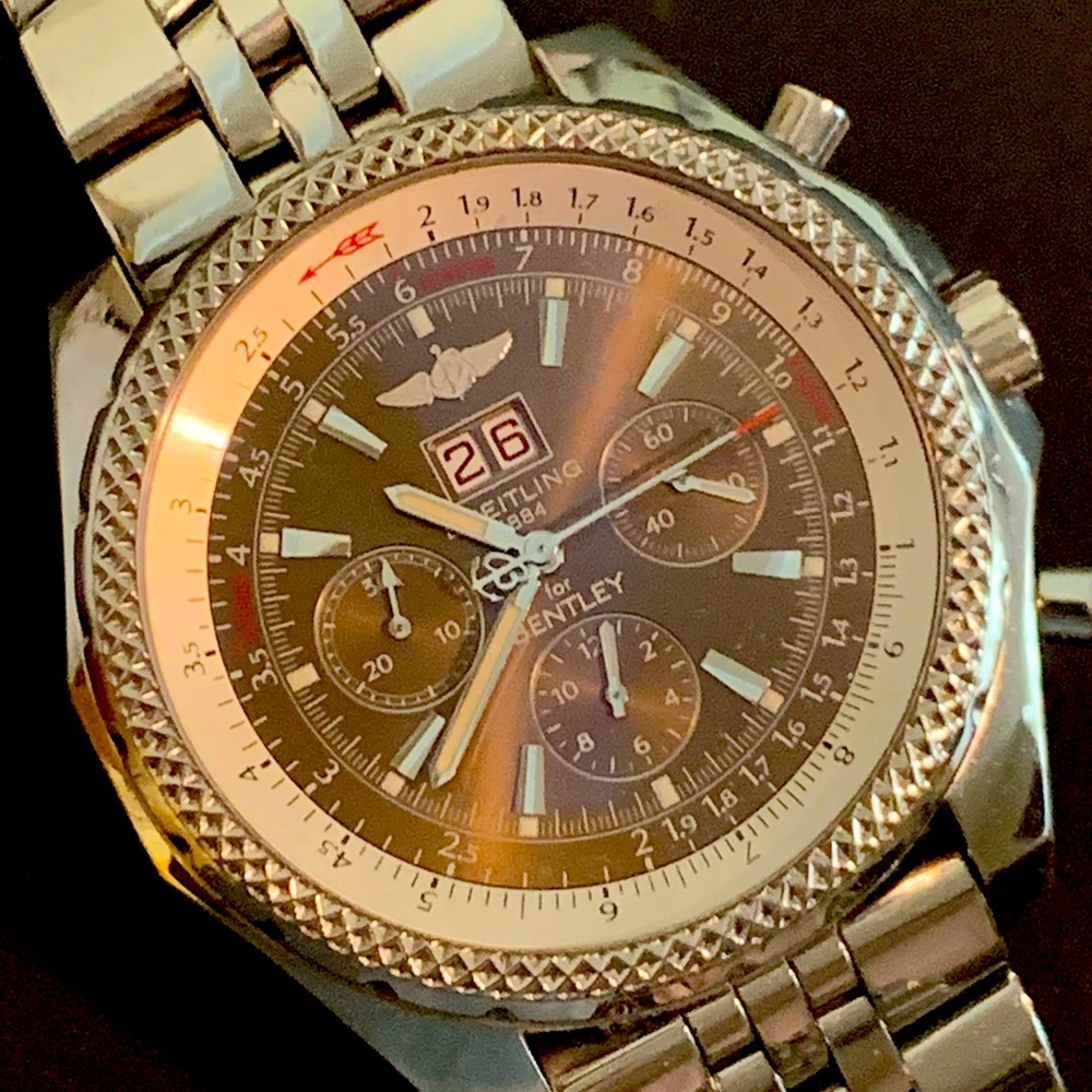 Breitling Bentley 6.75 brown dial